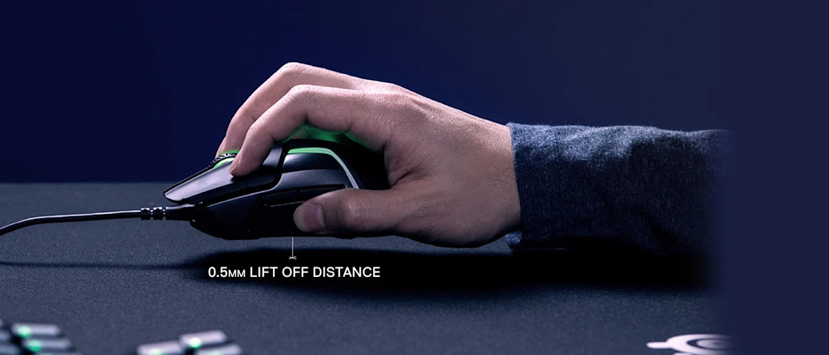 SteelSeries Rival 600 Precision Esports Mouse with Dual Sensor Lift Detection