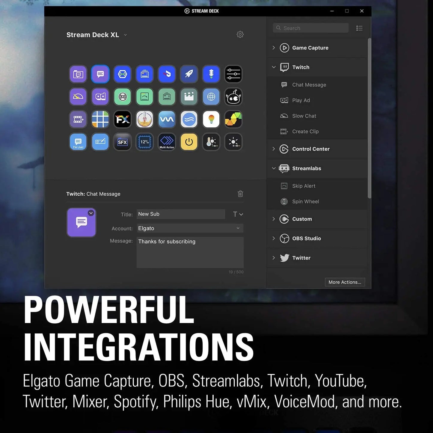 Elgato Stream Deck XL 32-Key Studio Controller - RGB Nest