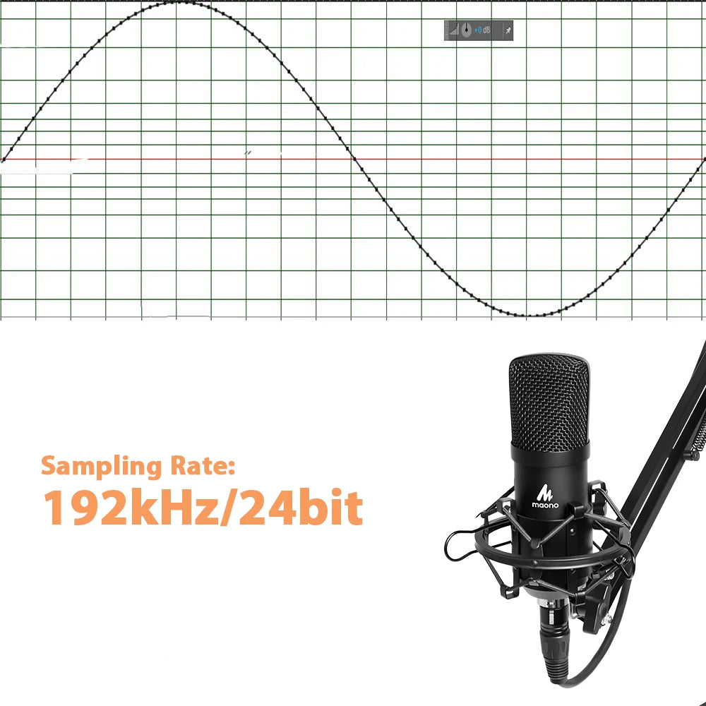 Maono XLR Studio Mic Kit - RGB Nest