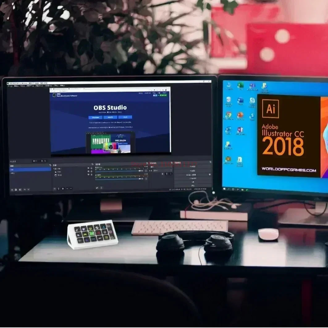 Stream Deck 15-Key Multi-OS Stream Deck - RGB Nest