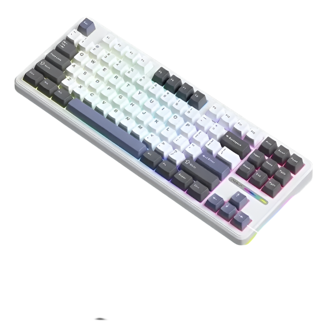 Star Trek PRO Edition keyboard with RGB backlight on a black background