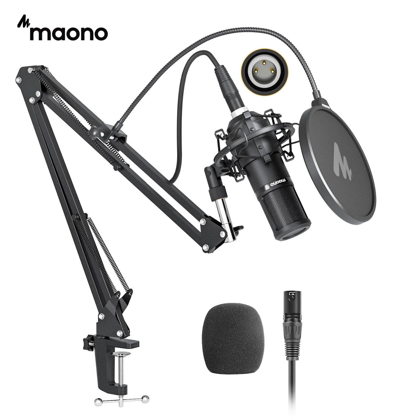 Maono PM320S XLR Mic Kit - RGB Nest