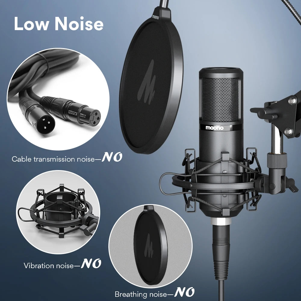 Maono PM320S XLR Mic Kit - RGB Nest