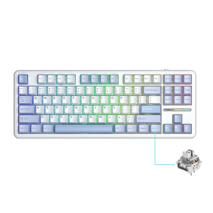 AULA F87 Pro Tri-Mode Mechanical Keyboard - RGB Nest