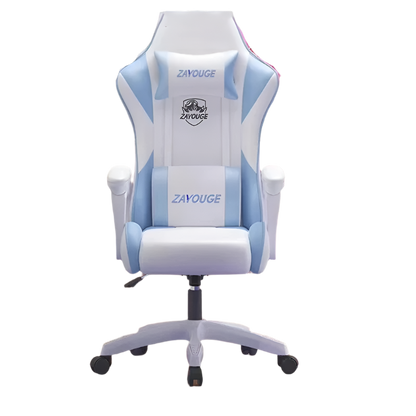 Gaming chair with ZAYOUGE branding on a white background