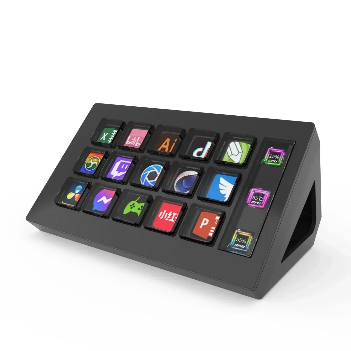 Stream Deck 15-Key Multi-OS Stream Deck - RGB Nest