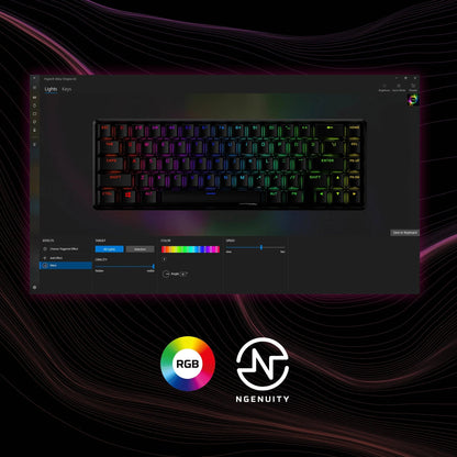 HyperX Alloy Origins 65 - Mechanical Gaming Keyboard - RGB Nest