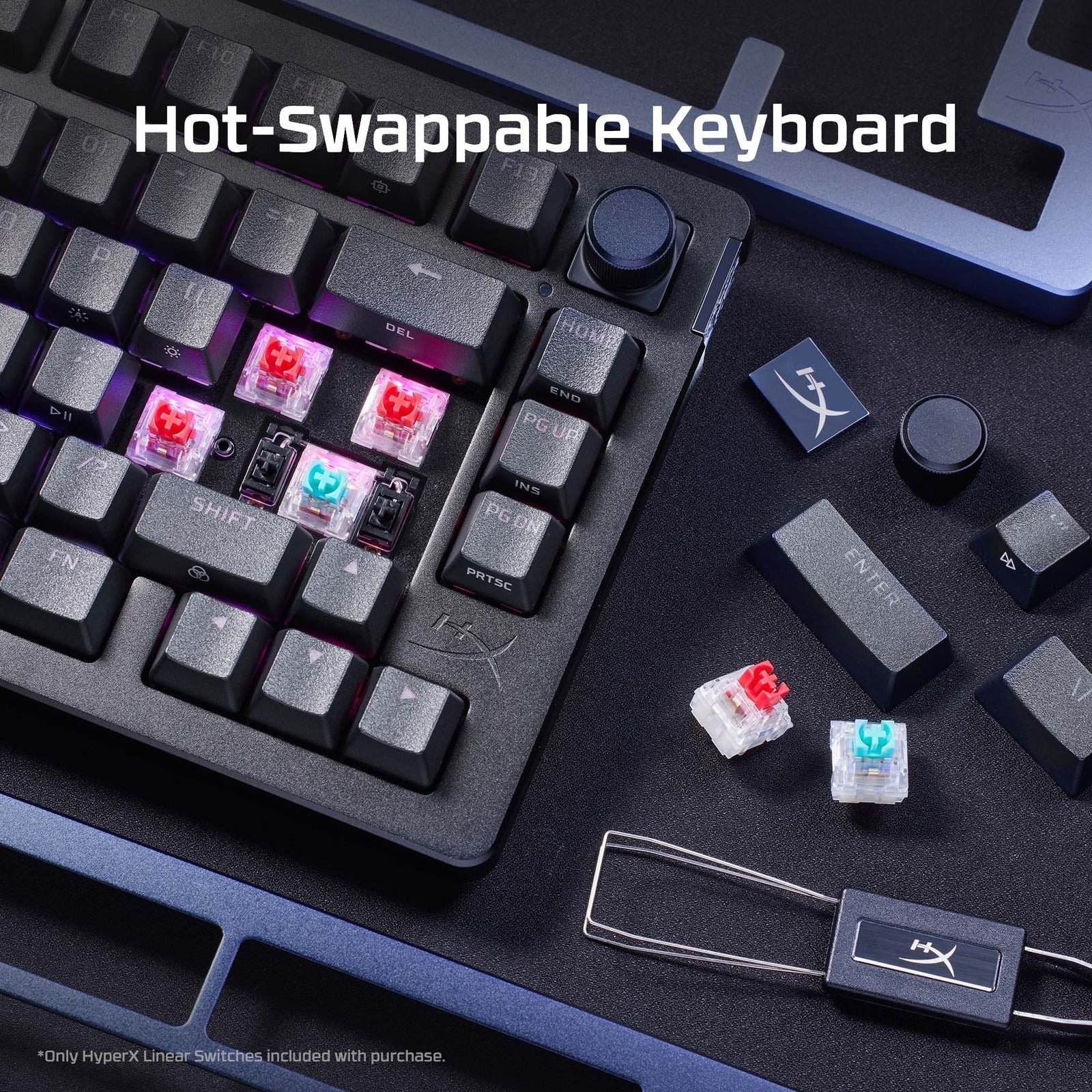 HyperX Alloy Rise Gaming Keyboard 75 - RGB Nest