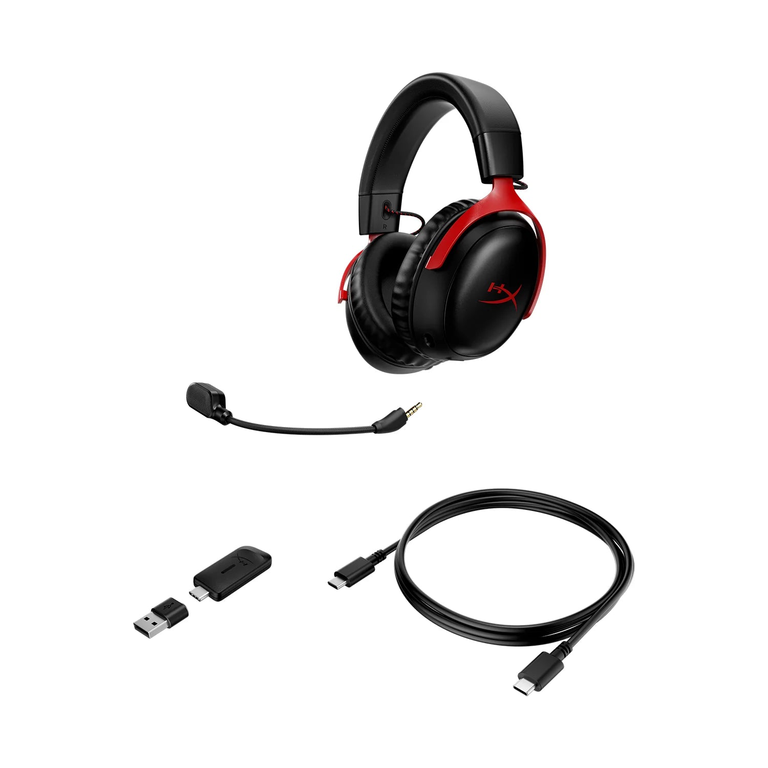 HyperX Cloud III Wireless - Gaming Headset - RGB Nest