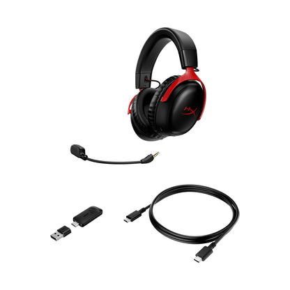 HyperX Cloud III Wireless - Gaming Headset - RGB Nest