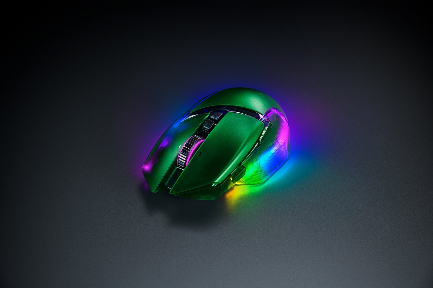 Razer Basilisk V3 Pro 35K Phantom Green Edition - RGB Nest