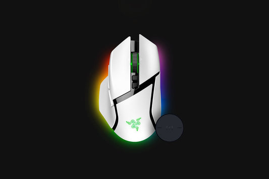 Razer Basilisk V3 Pro + Wireless Charging Puck Bundle - RGB Nest