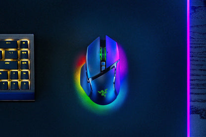 Razer Basilisk V3 Pro + Wireless Charging Puck Bundle - RGB Nest